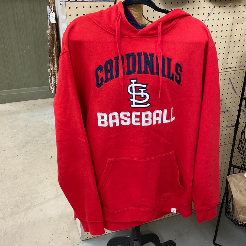 Fanatics XL St Louis Cardinals hooded sweatshirt